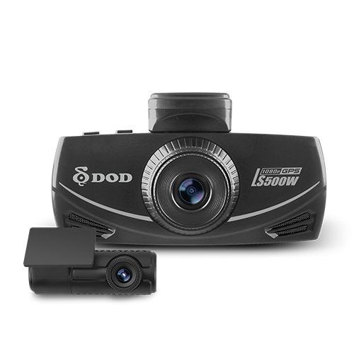 DOD LS500W doble cámara de coche FULL HD 1080P + GPS