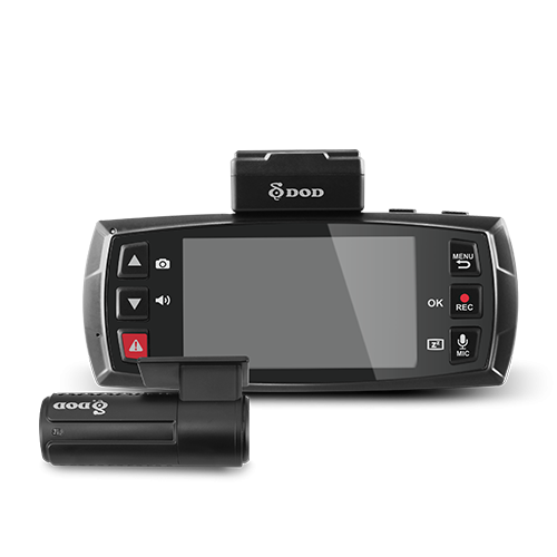 DOD LS500W doble cámara de coche FULL HD 1080P + GPS