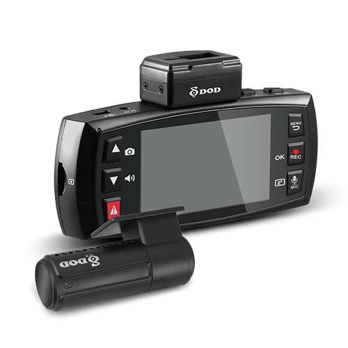 DOD LS500W doble cámara de coche FULL HD 1080P + GPS