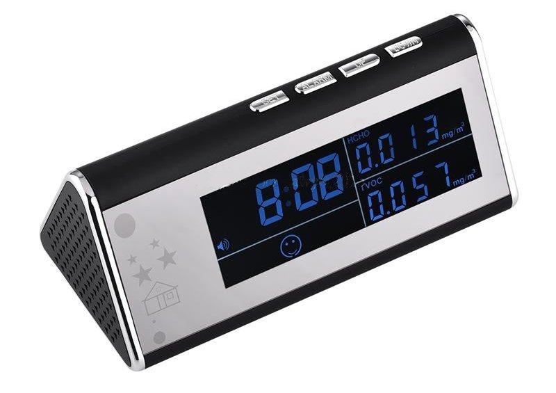 FULL HD WiFi камера в будилник + 4IR LED с 128GB microSD
