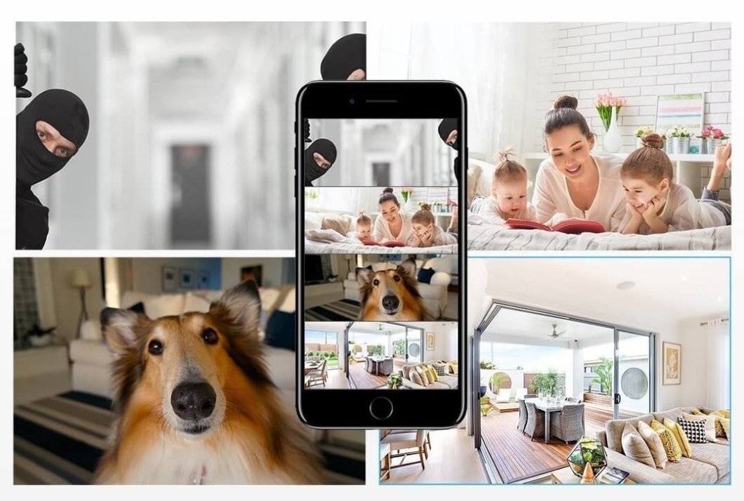 FULL HD камера на висяща кука с детекция на движение и WiFi