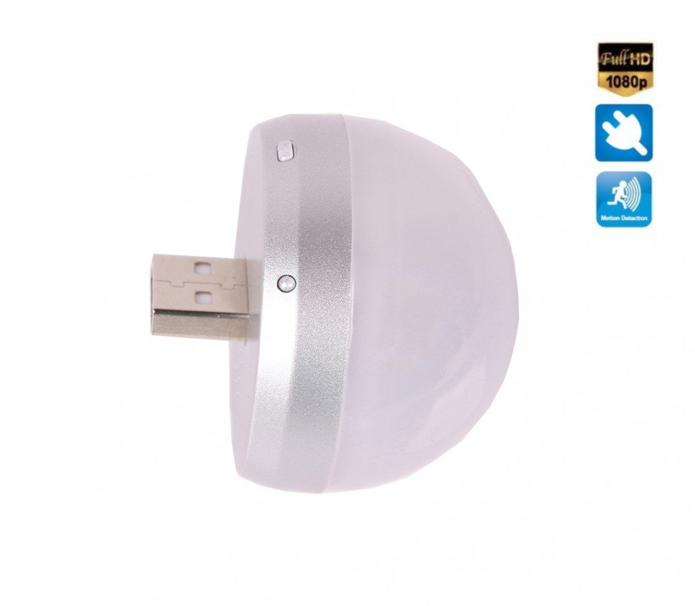 USB kamera ve tvaru polokoule s FULL HD a LED světlem