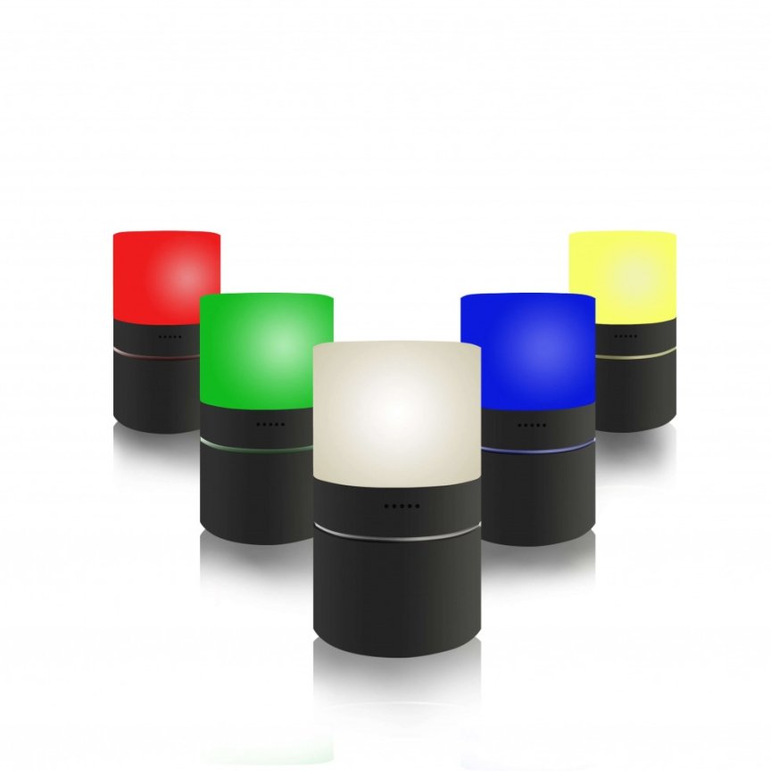 Cámara WiFi FULL HD en lámpara de mesa LED con detección de movimiento