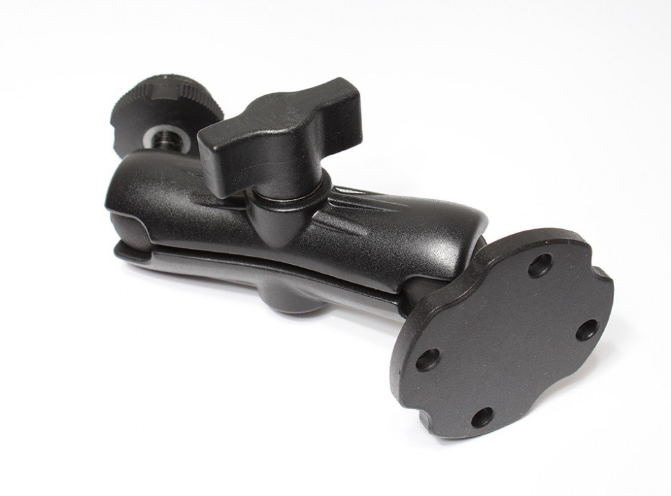 Portamonitor universale con due snodi regolabili 3D