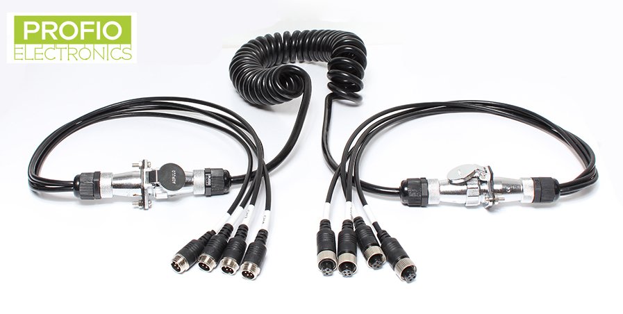 4-smjerni spojni kabel za kameru za vožnju unatrag - 4pin