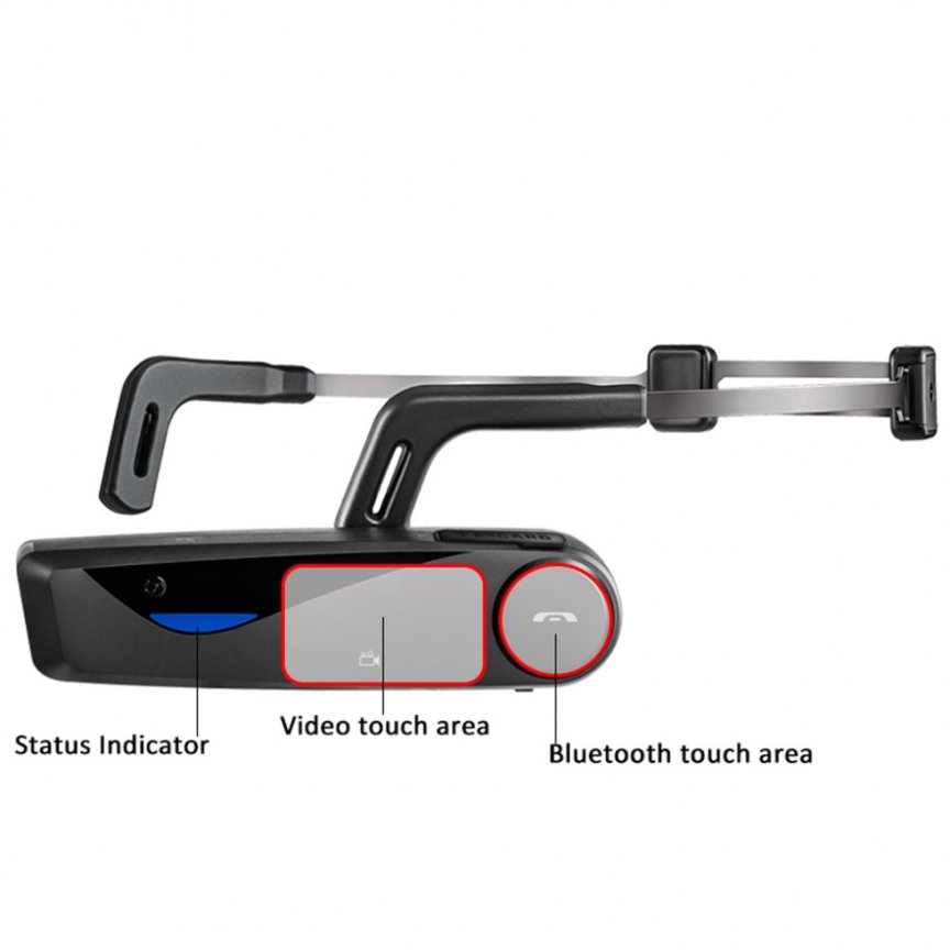 Bluetooth FULL HD WiFi камера на главата