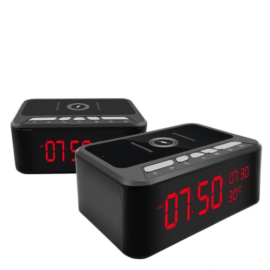 WiFi зарядно за смартфони + HD камера + Bluetooth високоговорител