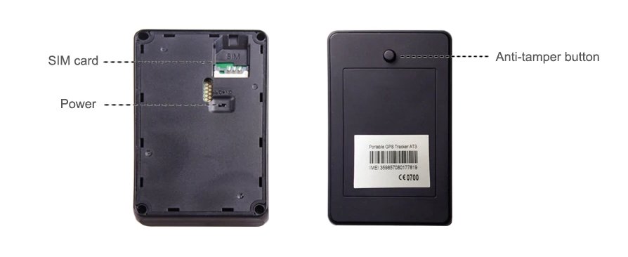 Localizator GPS auto cu durata de viață a bateriei de până la 5 ani