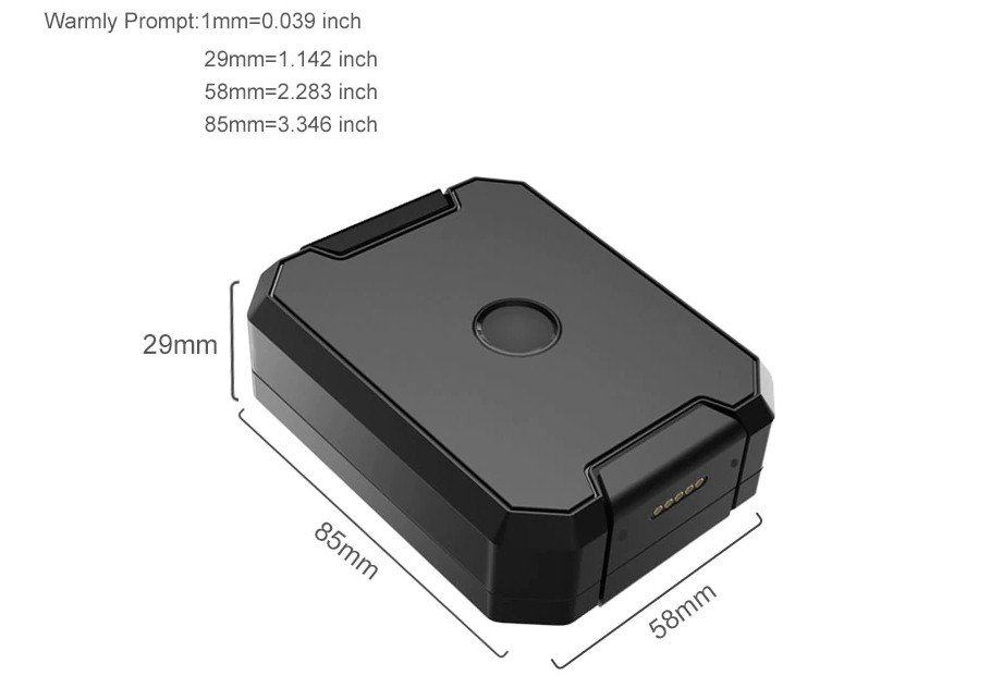 GPS tracker 3G s baterijom od 6000 mAh i zaštitom IP67