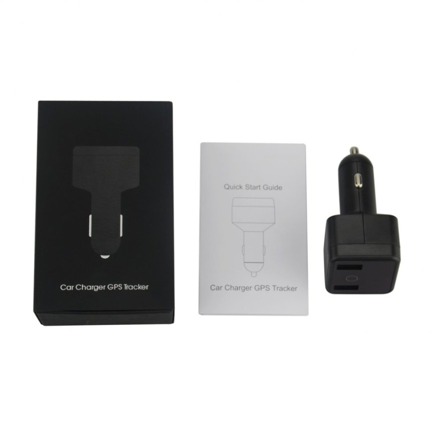 Punjač za automobil 2x USB sa GPS lokatorom + glasovni nadzor