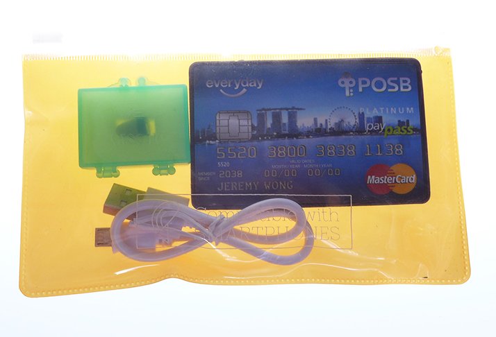 Spia auricolare wireless + amplificatore 5W a forma di carta di credito