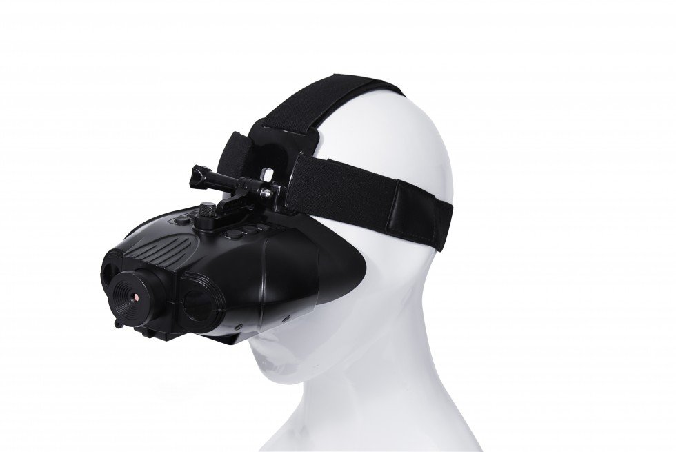 Monoculare con visione notturna a LED IR fino a 100m + zoom ottico 3x
