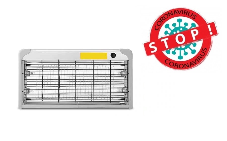 Бактерицидна лампа - UV светлина 20W + Озонова дезинфекция