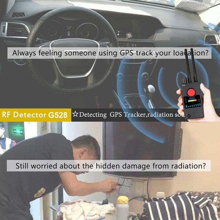 Detektor RF signala + čistač bugova za GSM, GPS, RF uređaje