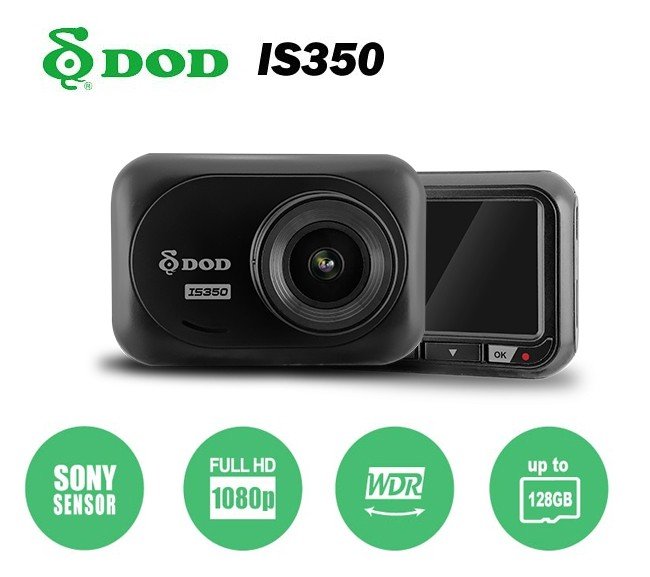 Telecamera per auto DOD IS350 FULL HD 150° + sensore SONY Exmor + WDR