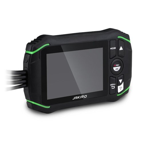 Motocicletă dual cam DOD KSB500 cu 1080P + GPS + WiFi