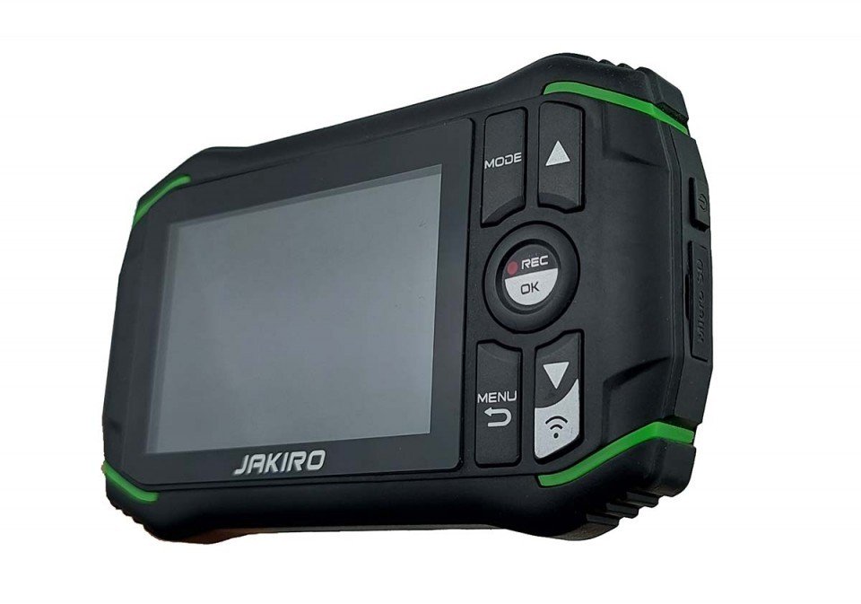 Motocicletă dual cam DOD KSB500 cu 1080P + GPS + WiFi