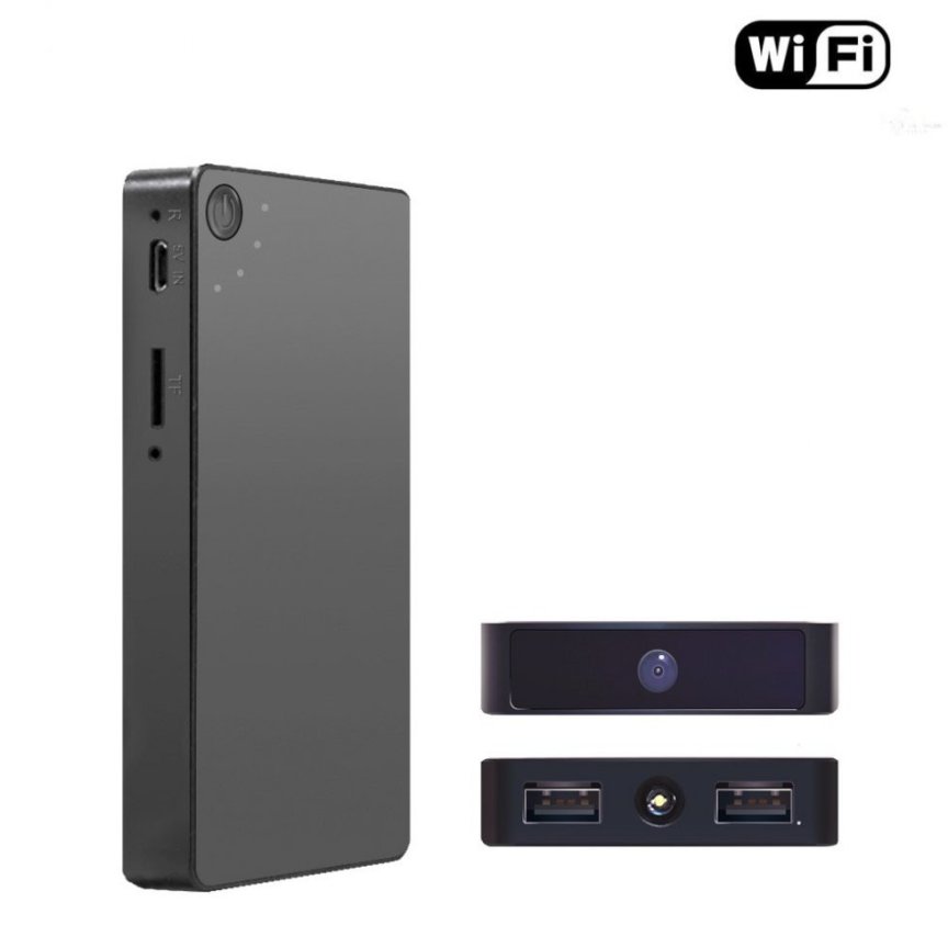 Power bank камера FULL HD + WiFi & P2P + Детектор на движение