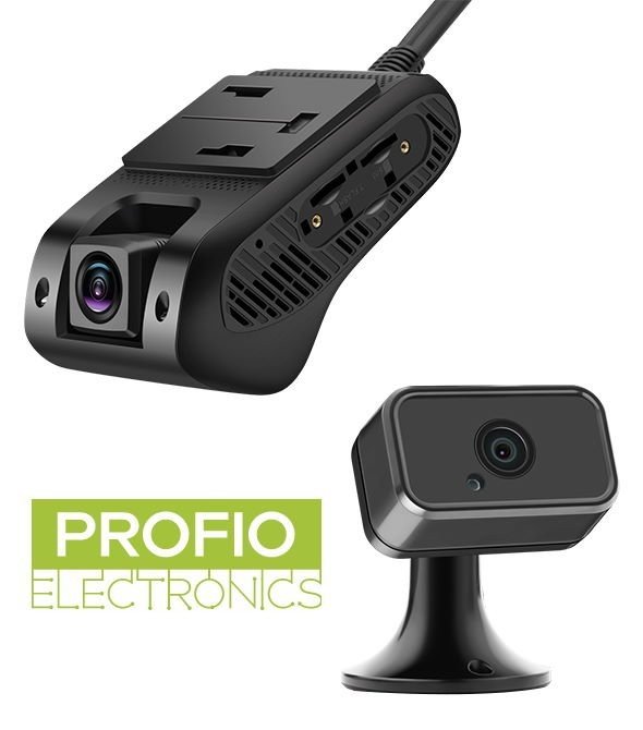 Doppia fotocamera per auto 4G WiFi e SIM con app Live + GPS - PROFO X4