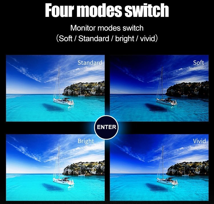 Monitor estanco para barcos 7" AHD LCD + IP68
