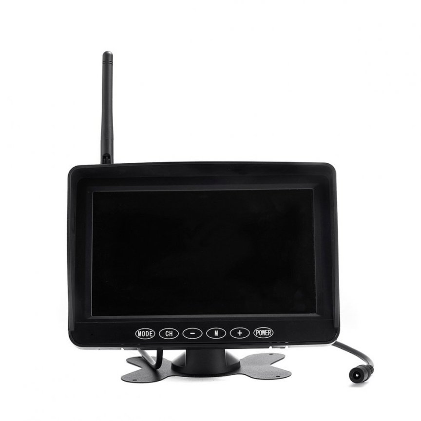 Set di retromarcia AHD - Monitor DVR LCD da 7" + 2 telecamere WiFi AHD
