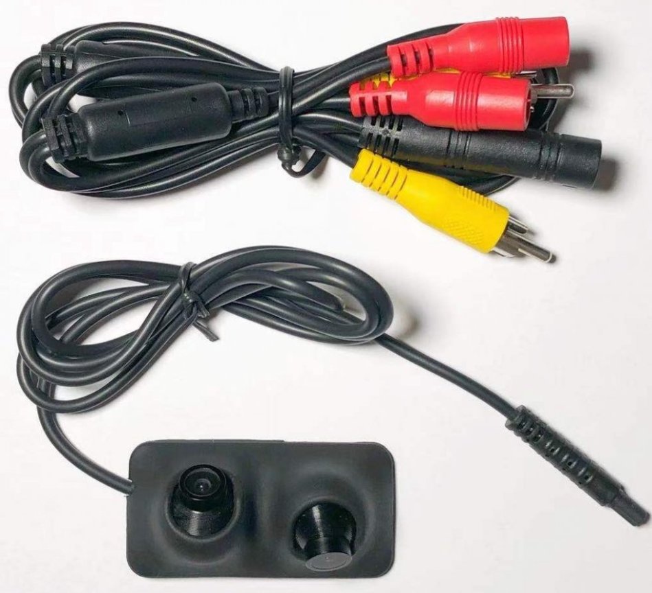HD dual IP68 mini telecamera a specchio laterale con retromarcia a 115°