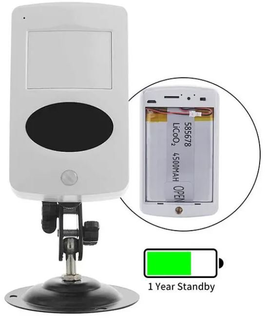 Rilevatore di movimento PIR con telecamera FULL HD + WiFi + IR
