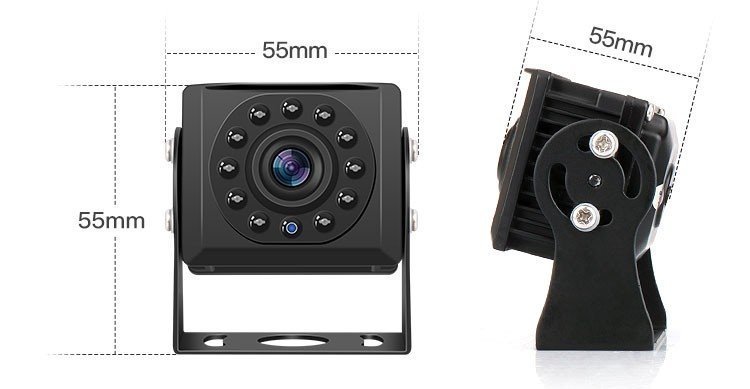 Couvací set - 7" monitor + Kamera s 11 IR LED + MINI AHD kamera