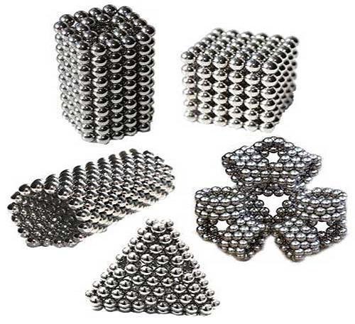 Guličky magnetické z neodymu - Antistresové guličky v rôznych farbách 5 mm