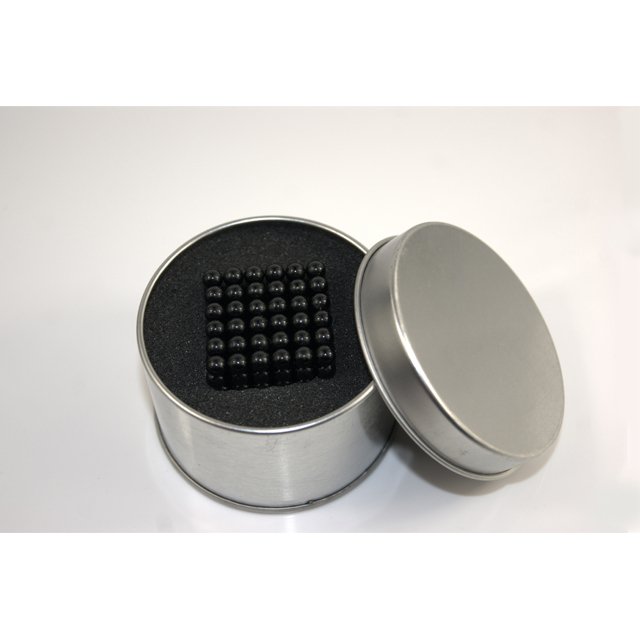 Kuličky antistresové z neodymu - Magnetické kuličky v černé barvě 5 mm