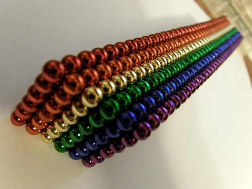 Kuličky z magnetu relaxační - Kuličky proti stresu o průměru 5mm modré