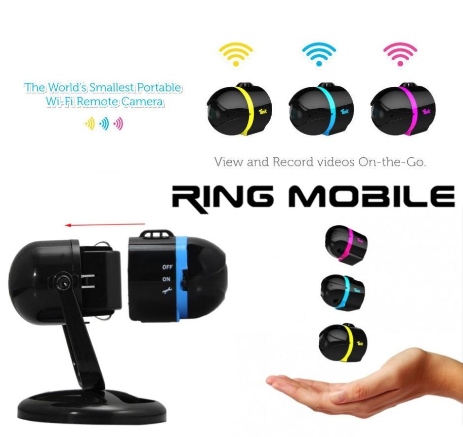 Mini-Spion-IP-Kamera Wifi - Online-Übertragung bis zu 100 m