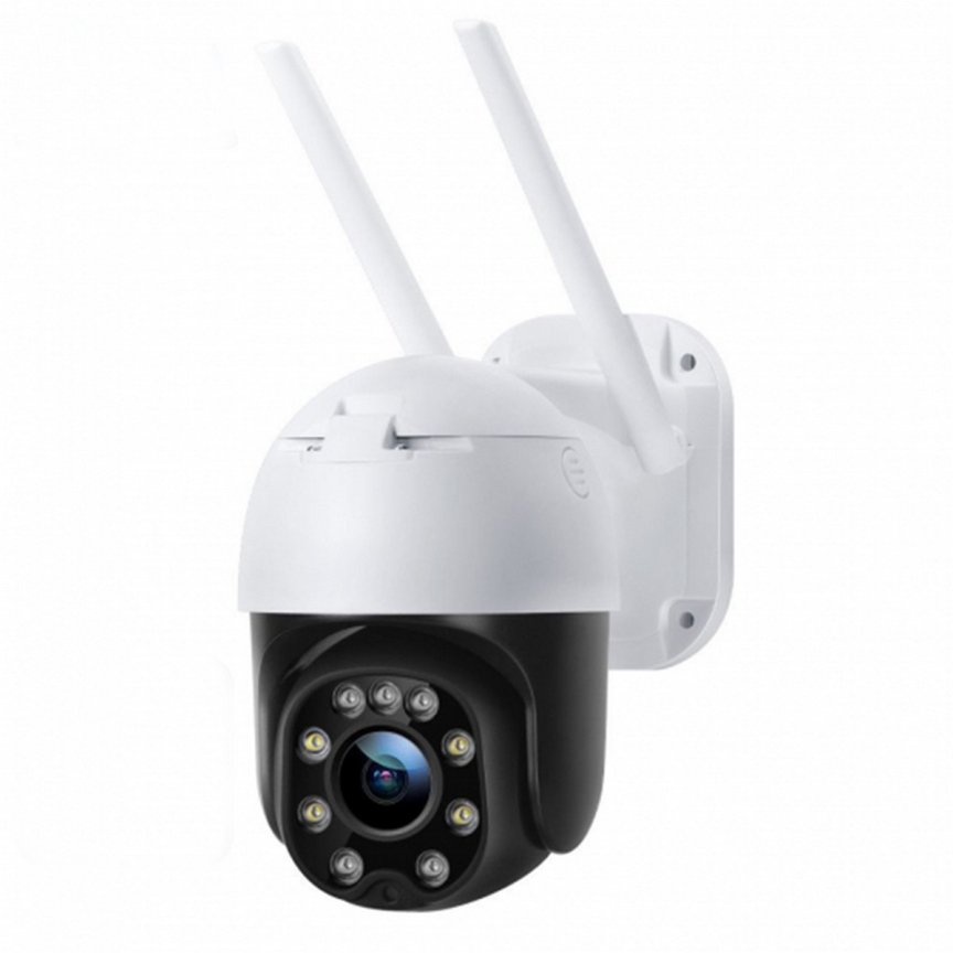 Bezpečnostná kamera 355° rotačná zoomovacia HD + senzor pohybu + nočné videnie + two-way audio