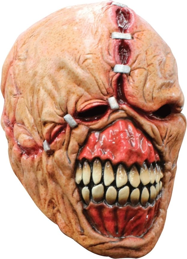 Maska na obličej Nemesis Resident Evil – halloweenská maska z filmu pro děti i dospělé