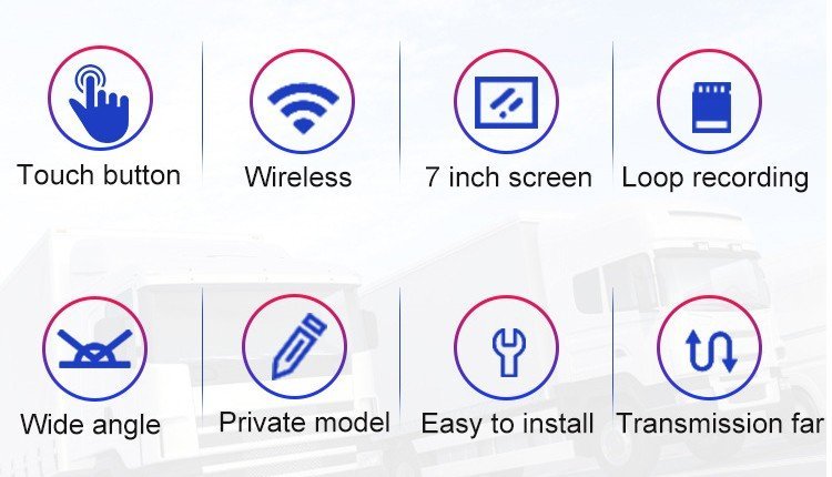 Couvací set na baterii 6700mAh - WiFi AHD HD 720P kamera s magnetem + 8IR LED a 7" HD monitor