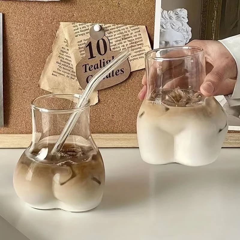 Pohár zadok sklenený 450 ml – pohár sklenený 450 ml v tvare pozadia
