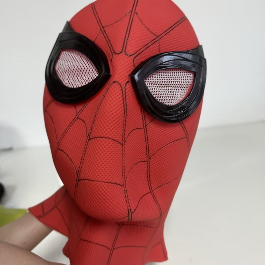 Maska na tvár Spiderman – maska na Halloween a karneval pre deti aj dospelých