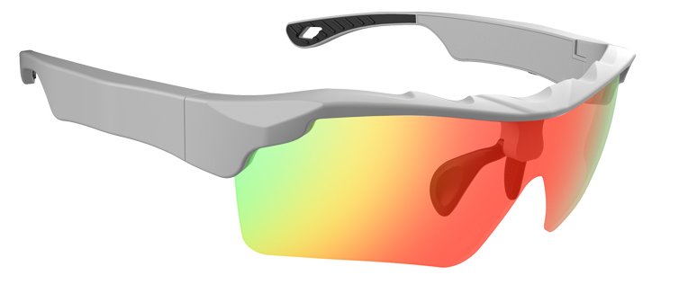 Smart cyklistické okuliare s Bluetooth, reproduktormi a polarizačnými sklami UV400
