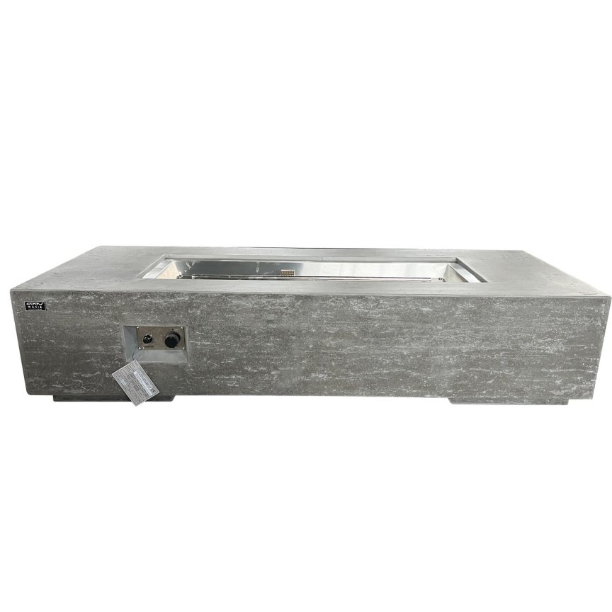 Venkovní ohniště - plynová ohniska betonová pro vaši zahradu luxusní - TULUP 182x70cm