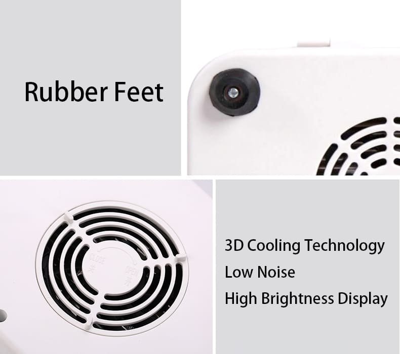 Prenosná mini chladnička na inzulín a lieky 2–8 °C - Kompaktná lieková chladnička s displejom 20,5 x 13,5 cm USB, 12V a 230V napájanie