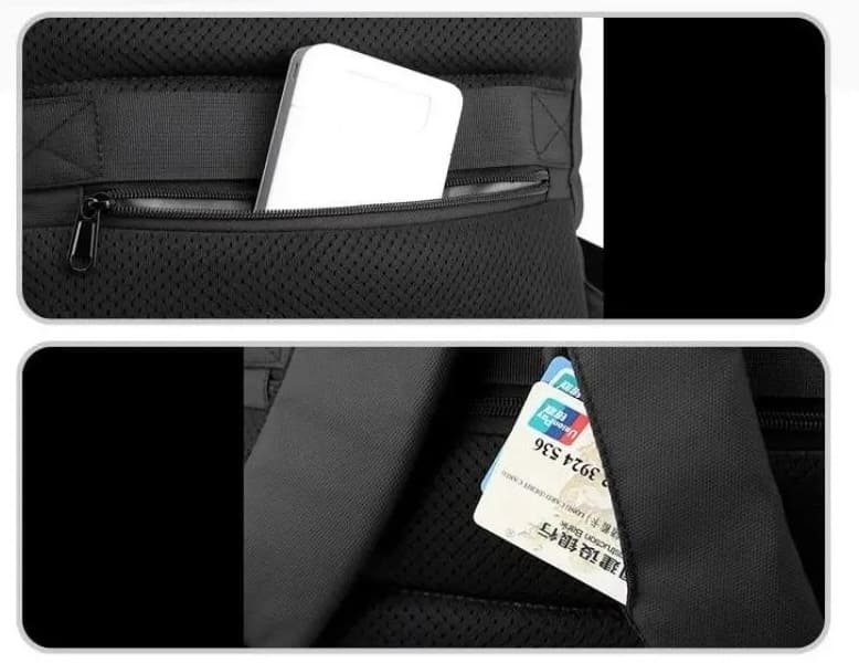 Batoh nepromokavý pánský – batoh s USB portem a PIN zámkem moderní