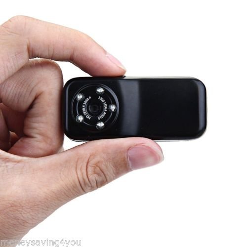Mini športová kamera FULL HD + akčná kamera vodotesná do 10 m + 5 IR LED + príslušenstvo