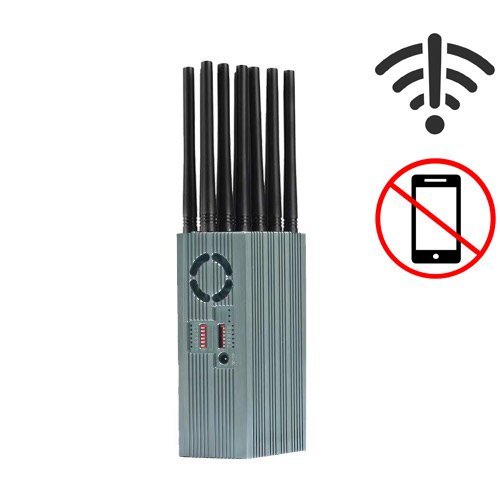Motilec GSM WiFi signala 4G / 3G / 2G / 5G - blokator mobilnih telefonov 12 anten