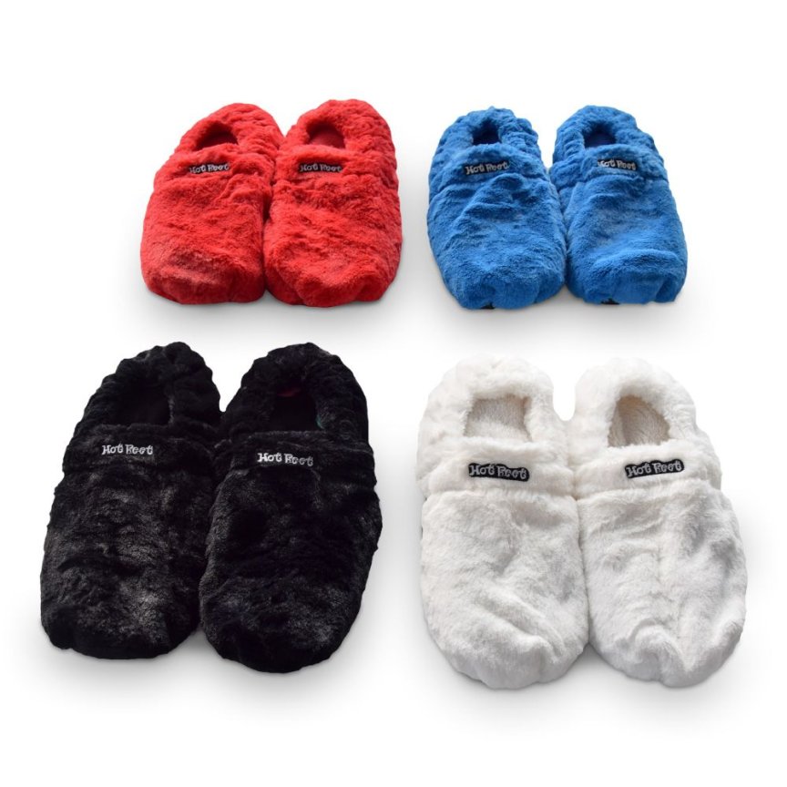 Pantofle na doma hřejivé Fleece – univerzální domácí pantofle s vůní levandule