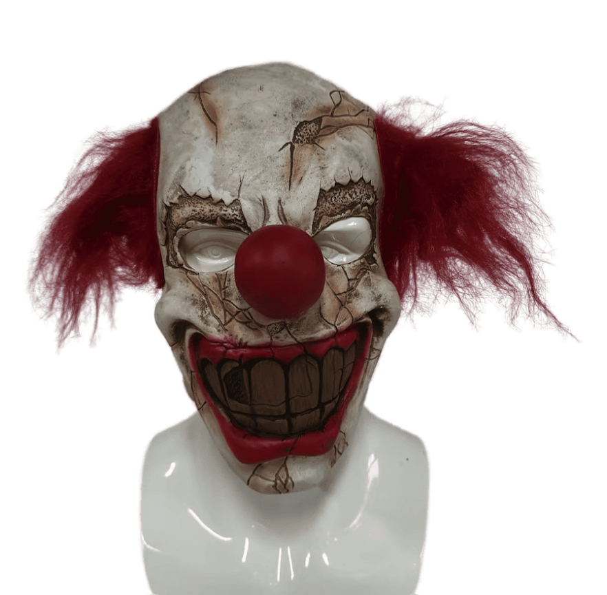 Maska na obličej Pennywise klaun – filmová maska na halloweenskou párty