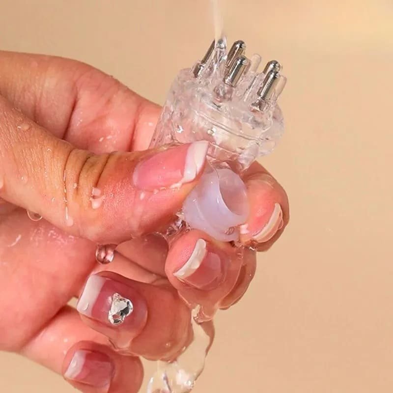 Aplikátor na vlasovou kúru olejovou – olejový masážní aplikátor na pokožku hlavy 6 ml