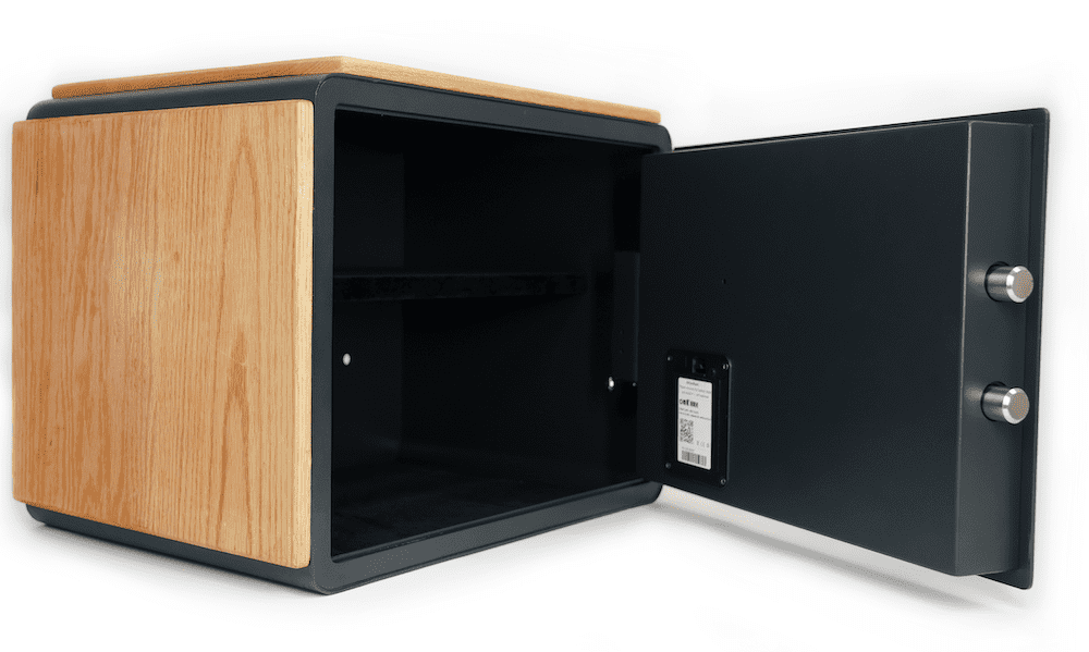 Elektronický smart trezor – inteligentný Safe Box s alarmom + ovládanie cez Bluetooth aplikáciu v mobile