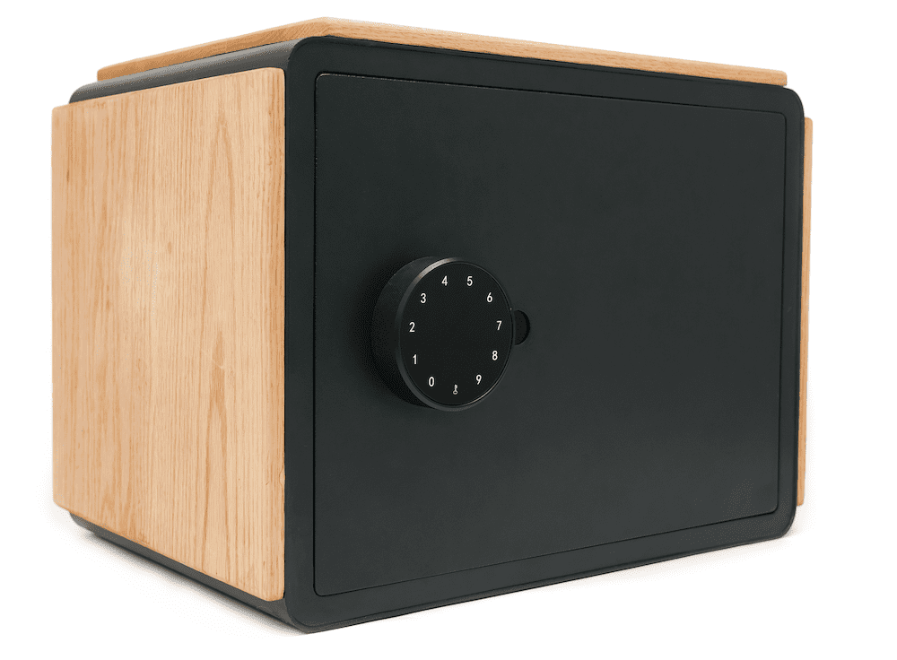 Elektronický smart trezor – inteligentný Safe Box s alarmom + ovládanie cez Bluetooth aplikáciu v mobile