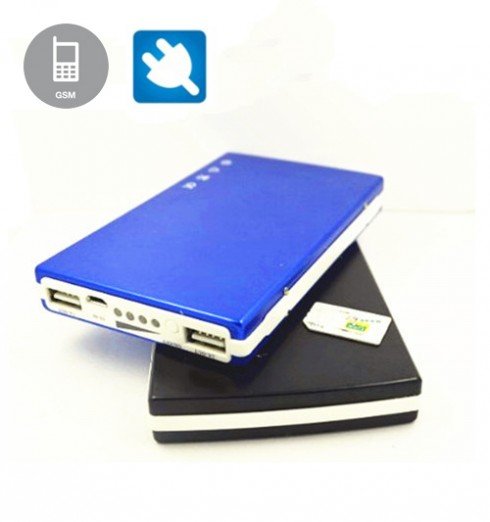 GSM Power Bank с камера и SIM карта