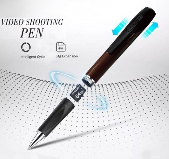 Pen kamera - Špijunska skrivena kamera FULL HD